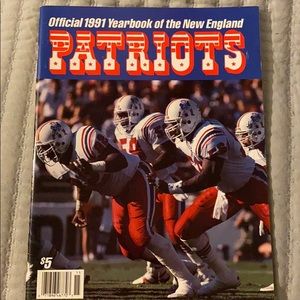 New England Patriots 1991 Yearbook